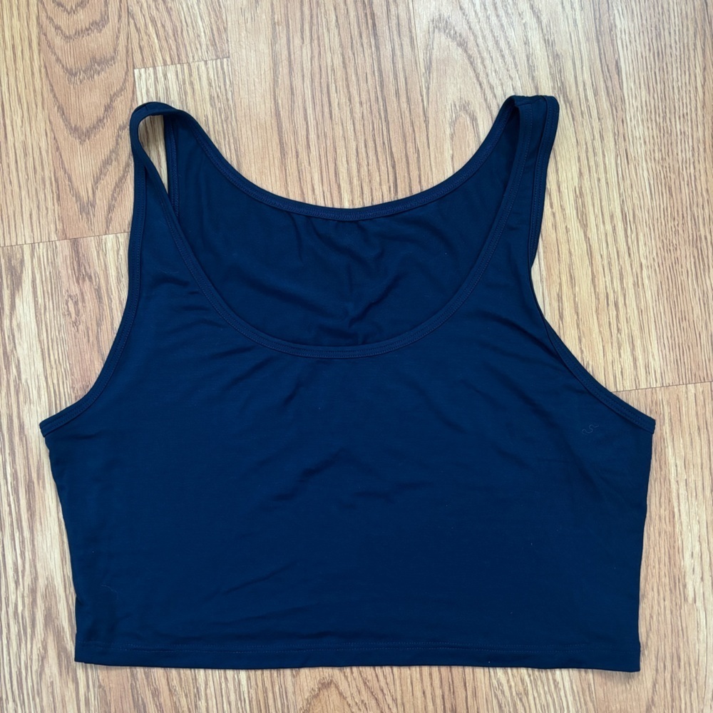 Hanky Panky navy blue Crop Top